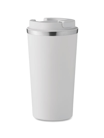 Doppelwandiger Trinkbecher aus recyceltem Edelstahl (90 % recycelter Edelstahl und 10 %