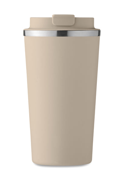 Doppelwandiger Trinkbecher aus recyceltem Edelstahl (90 % recycelter Edelstahl und 10 %