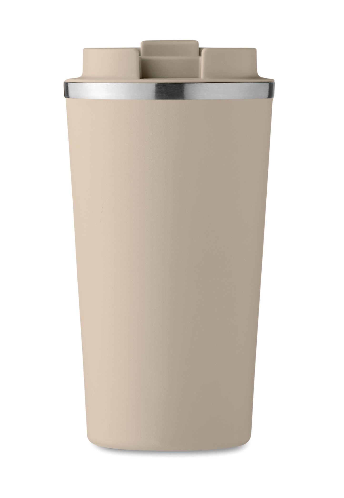 Doppelwandiger Trinkbecher aus recyceltem Edelstahl (90 % recycelter Edelstahl und 10 %