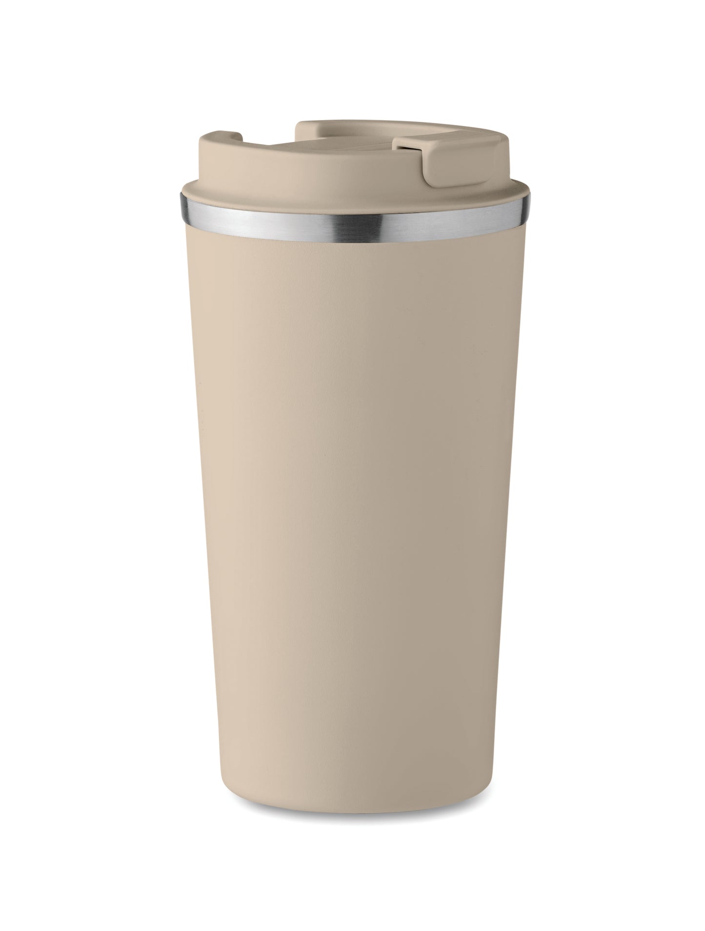 Doppelwandiger Trinkbecher aus recyceltem Edelstahl (90 % recycelter Edelstahl und 10 %