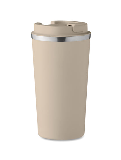 Doppelwandiger Trinkbecher aus recyceltem Edelstahl (90 % recycelter Edelstahl und 10 %