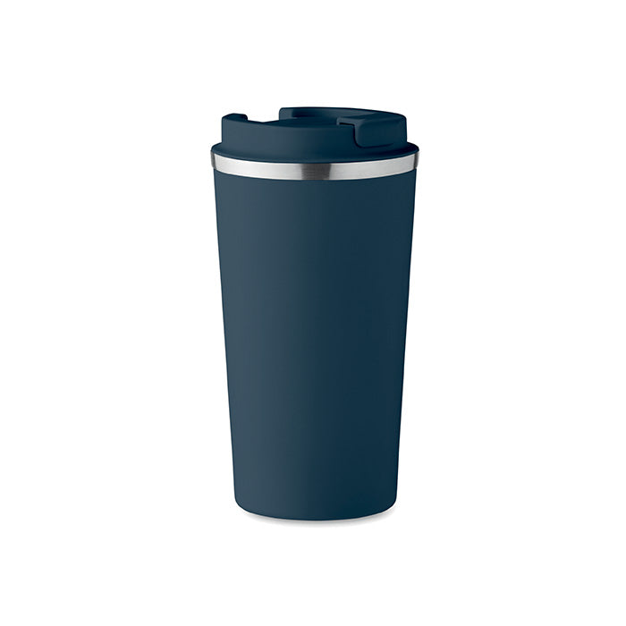 Doppelwandiger Trinkbecher aus recyceltem Edelstahl (90 % recycelter Edelstahl und 10 %