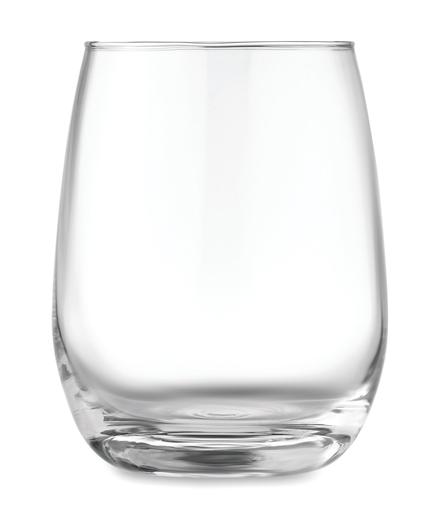 Recyceltes Trinkglas. Füllmenge: 420 ml.