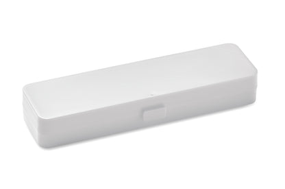 Wiederverwendbares Besteck-Set mit Messer Gabel Löffel im passenden Etui.
