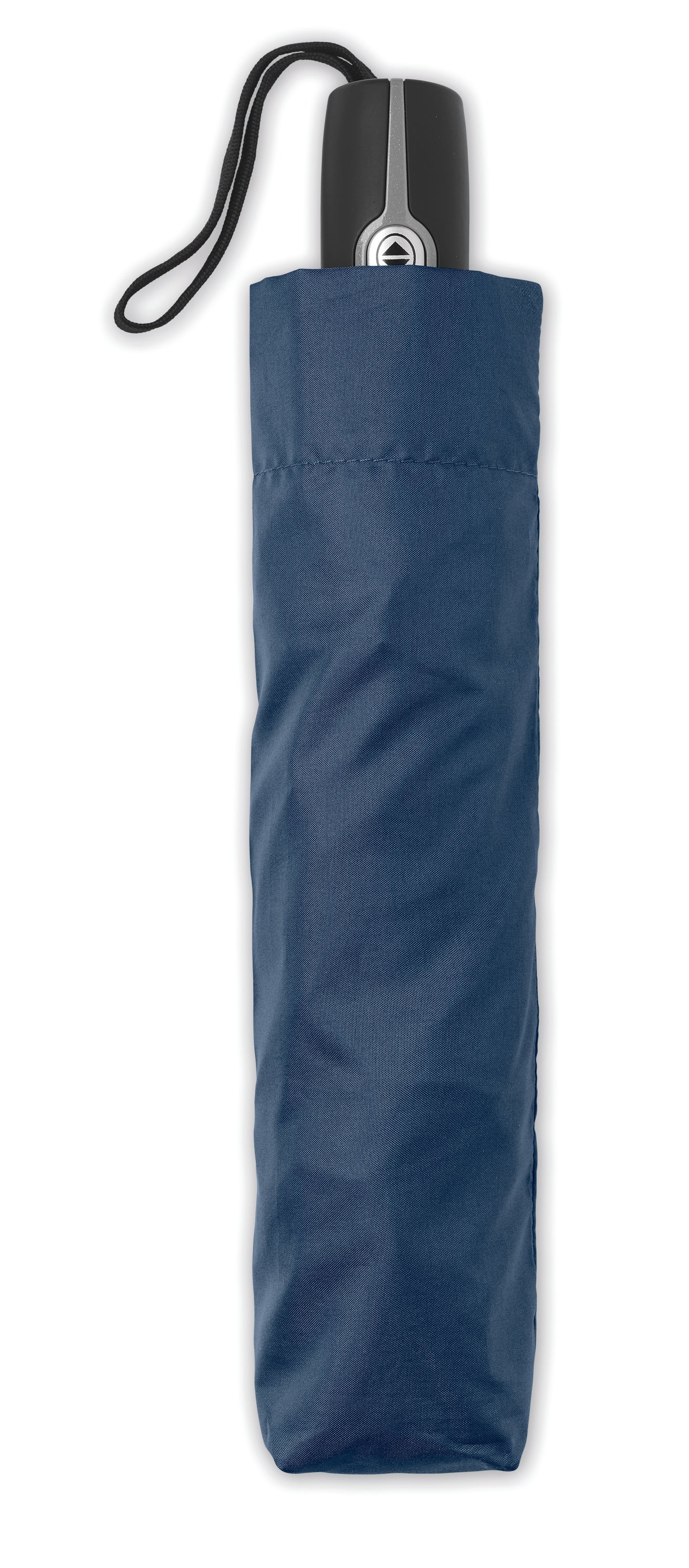 27' ' Regenschirm aus 190T Pongee-Material. Windbeständig. Gestell aus schwarz überzogenem Stahl