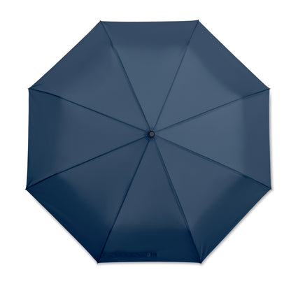 27' ' Regenschirm aus 190T Pongee-Material. Windbeständig. Gestell aus schwarz überzogenem Stahl