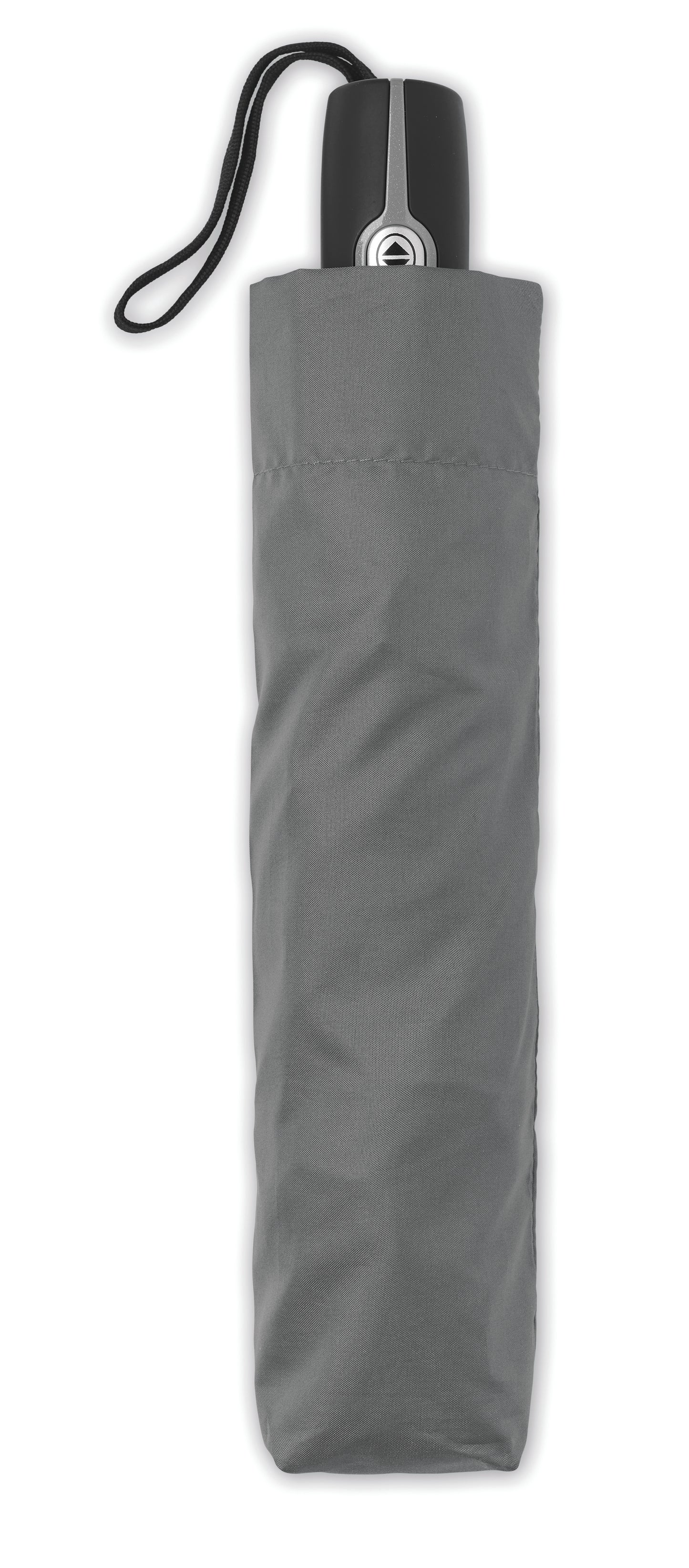 27' ' Regenschirm aus 190T Pongee-Material. Windbeständig. Gestell aus schwarz überzogenem Stahl