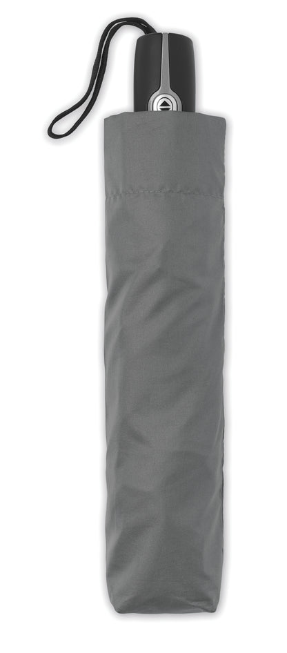 27' ' Regenschirm aus 190T Pongee-Material. Windbeständig. Gestell aus schwarz überzogenem Stahl