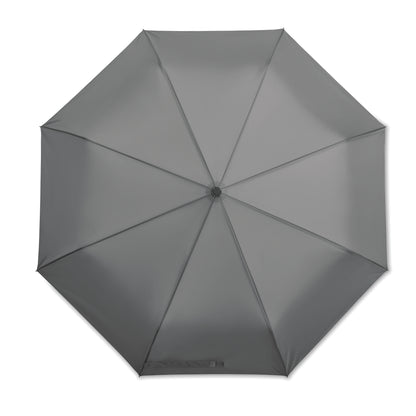 27' ' Regenschirm aus 190T Pongee-Material. Windbeständig. Gestell aus schwarz überzogenem Stahl