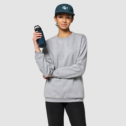 Doppelwandige Isolierflasche aus recyceltem Edelstahl. 90% recycelter Edelstahl und 10% Edelstahl. Füllmenge: