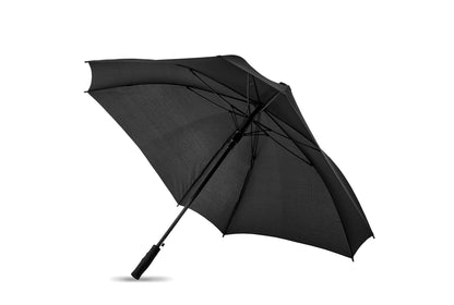 27' ' Regenschirm in quadratischer Form aus 190T Pongee Material. Windbeständig. Gestell