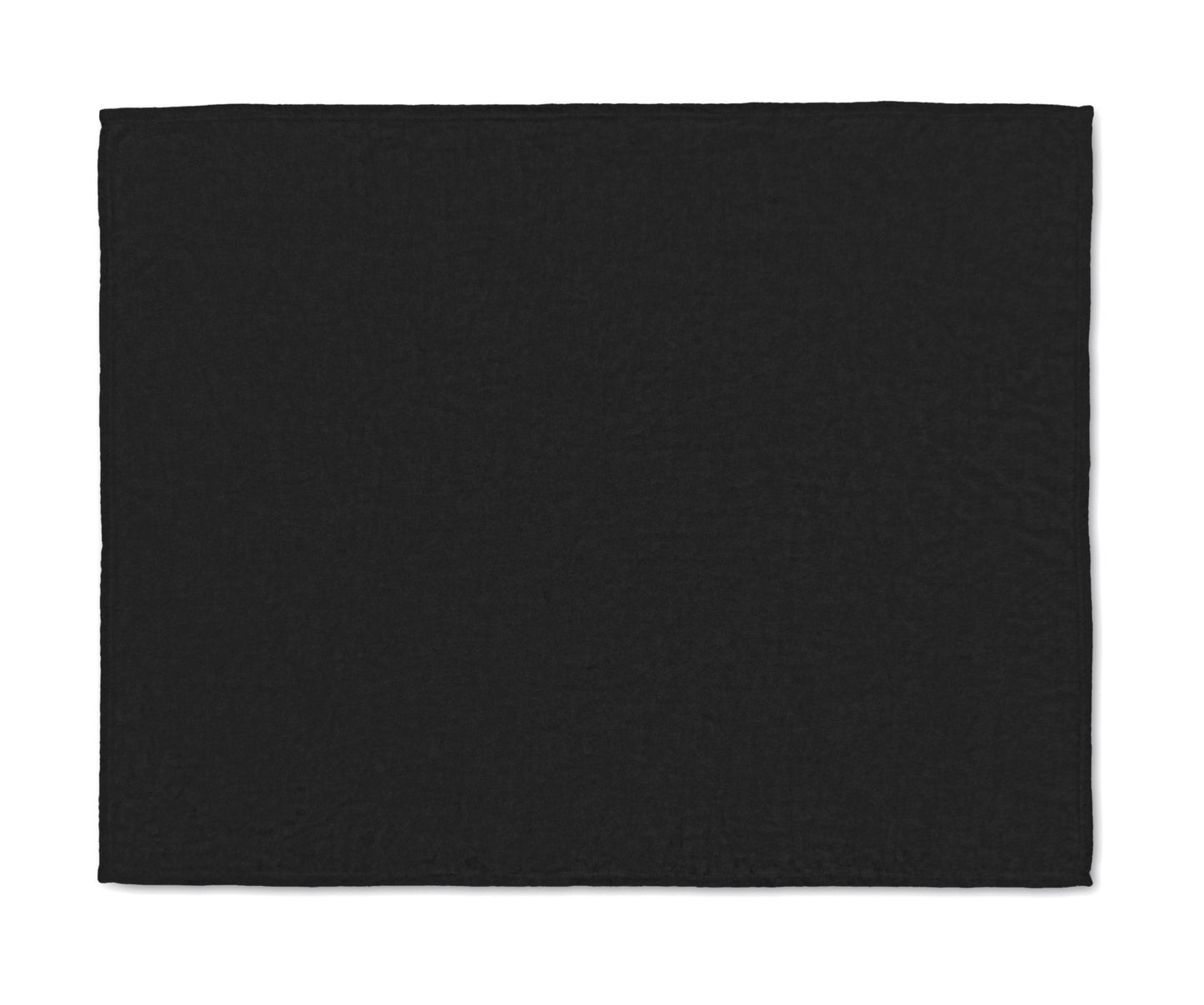 RPET-Flanell Fleece-Decke 280g/m². Inkl. Band mit bedruckbarer Karte.