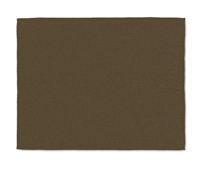 RPET-Flanell Fleece-Decke 280g/m². Inkl. Band mit bedruckbarer Karte.