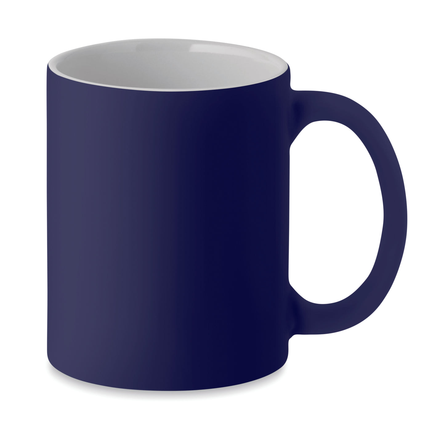 Klassischer Kaffeebecher aus matter Keramik. Füllmenge: 300 ml. Mit einer speziellen Beschichtung