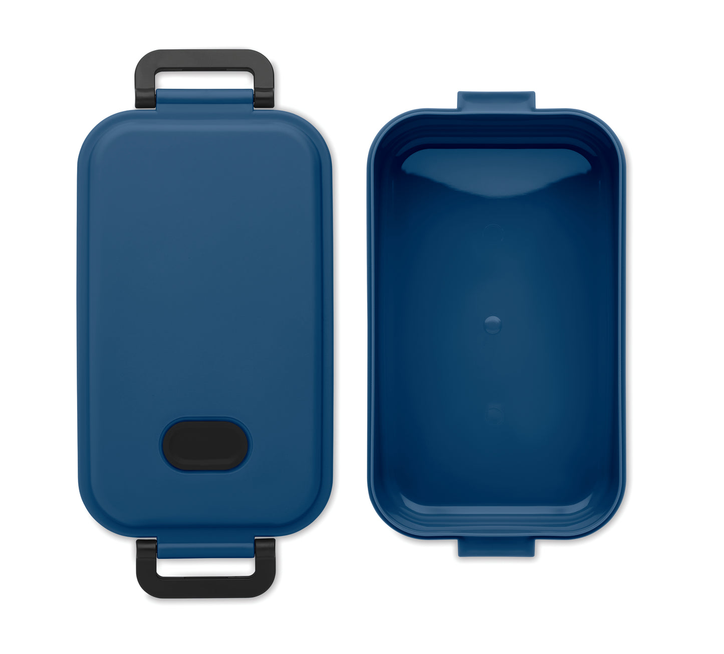 Lunchbox aus PP mit luftdichtem Deckel Ventil und zwei seitlichen Haltklammern. Füllmenge: