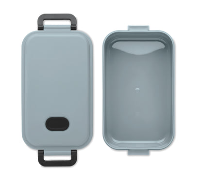 Lunchbox aus PP mit luftdichtem Deckel Ventil und zwei seitlichen Haltklammern. Füllmenge: