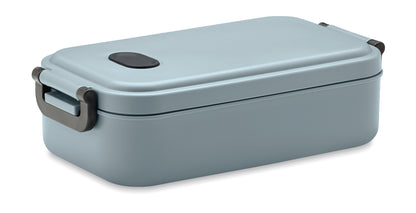 Lunchbox aus PP mit luftdichtem Deckel Ventil und zwei seitlichen Haltklammern. Füllmenge: