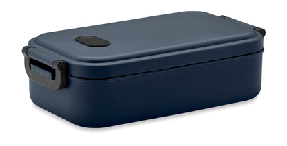 Lunchbox aus PP mit luftdichtem Deckel Ventil und zwei seitlichen Haltklammern. Füllmenge: