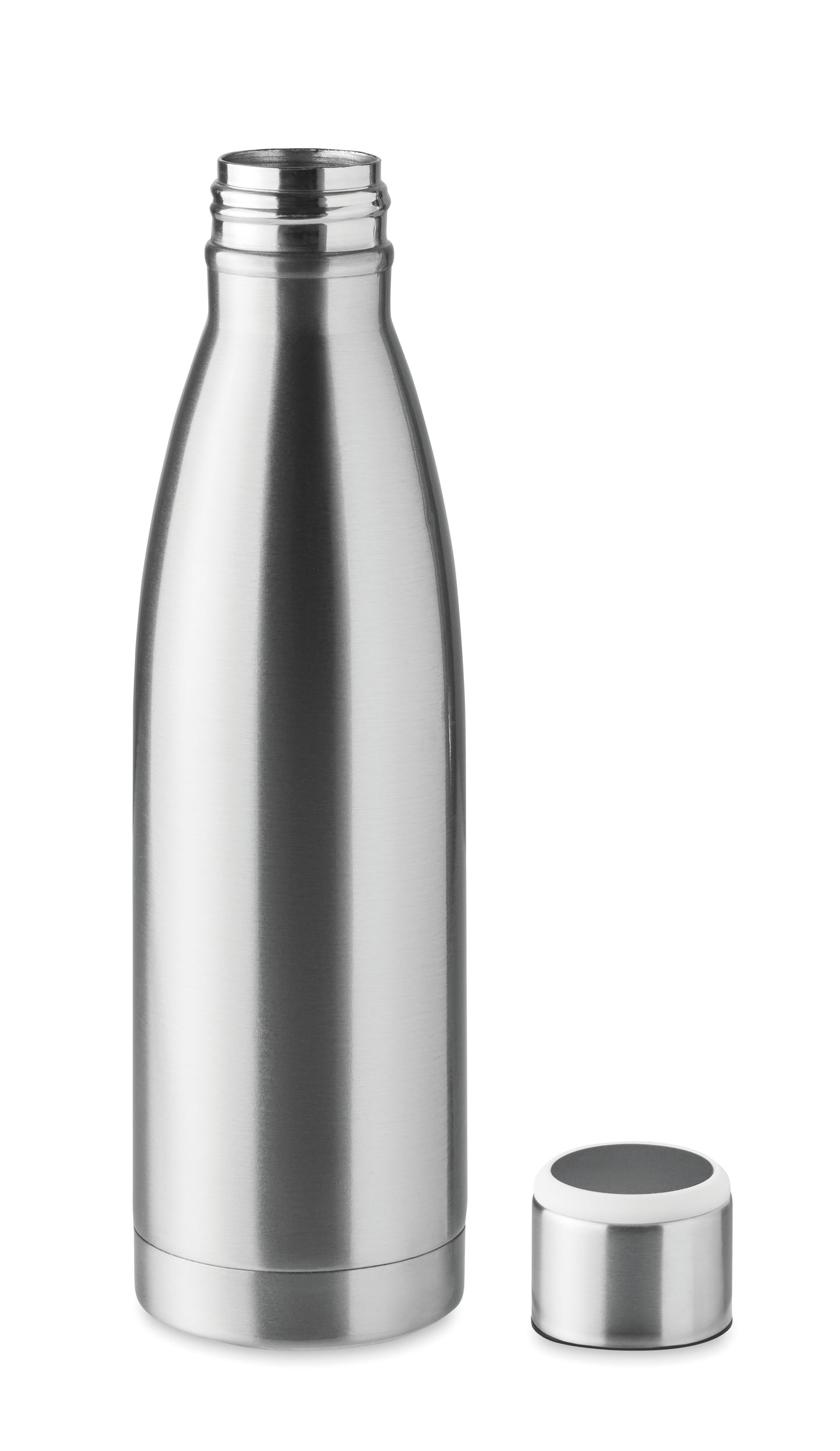Doppelwandige Edelstahlflasche mit Trinkerinnerung. Das Sensorlicht leuchtet stündlich auf und erinnert Sie