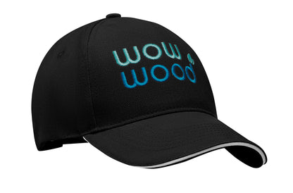5-Panel-Baseball Cap aus gebürsteter schwerer Twill-Baumwolle 260 g/m² mit silberner Schnalle aus