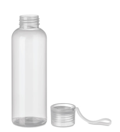Trinkflasche aus BPA freiem Tritan™. Mit Silikonaufhänger. Füllmenge: 500 ml. Nicht geeignet