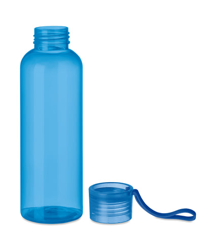 Trinkflasche aus BPA freiem Tritan™. Mit Silikonaufhänger. Füllmenge: 500 ml. Nicht geeignet