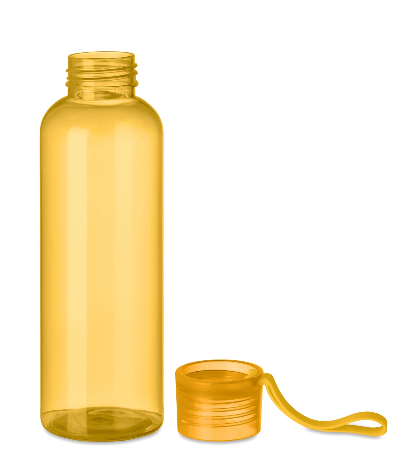 Trinkflasche aus BPA freiem Tritan™. Mit Silikonaufhänger. Füllmenge: 500 ml. Nicht geeignet