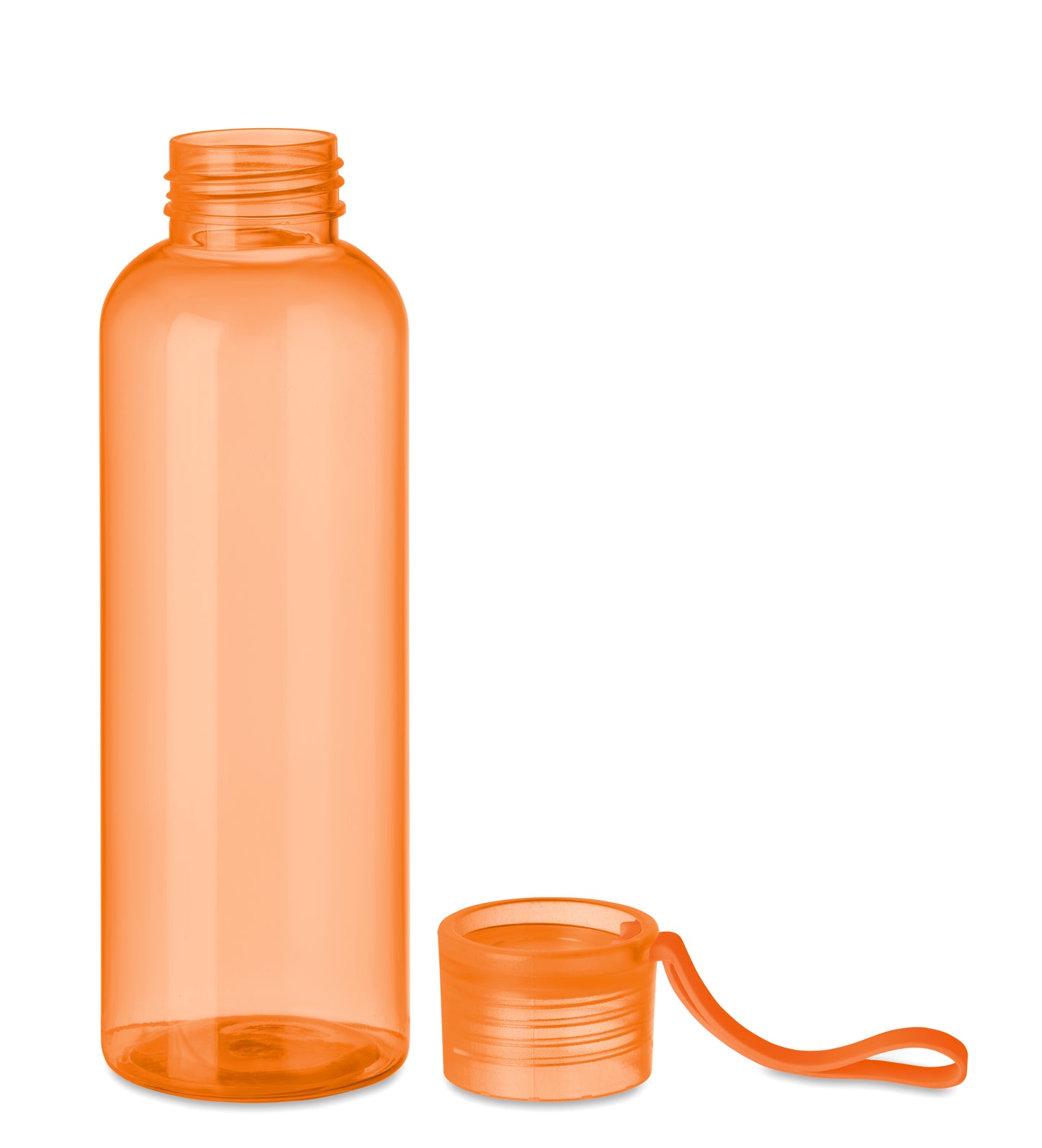 Trinkflasche aus BPA freiem Tritan™. Mit Silikonaufhänger. Füllmenge: 500 ml. Nicht geeignet