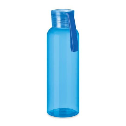 Trinkflasche aus BPA freiem Tritan™. Mit Silikonaufhänger. Füllmenge: 500 ml. Nicht geeignet