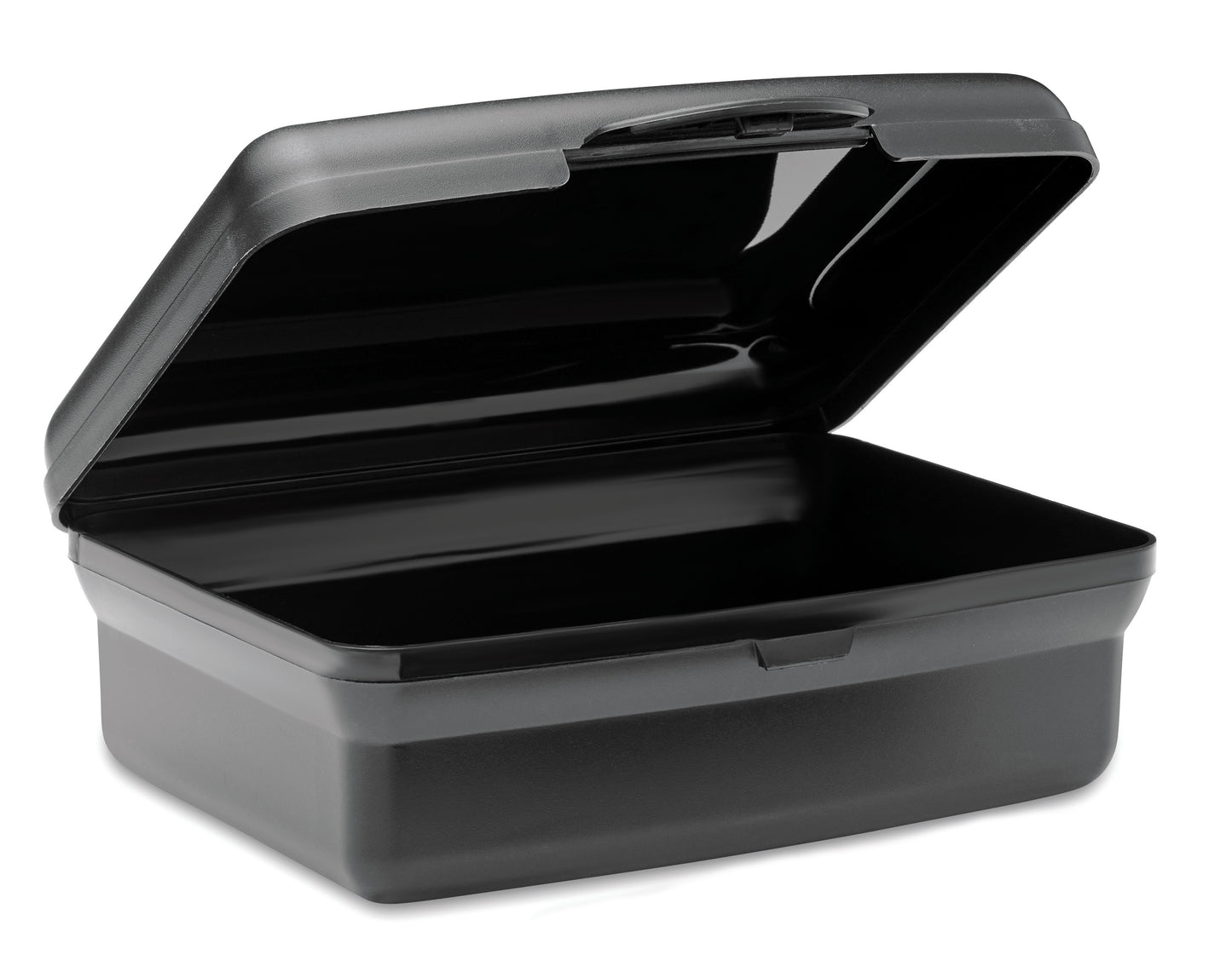 Lunchbox aus PP mit Klickverschluss. Füllmenge: 800 ml.