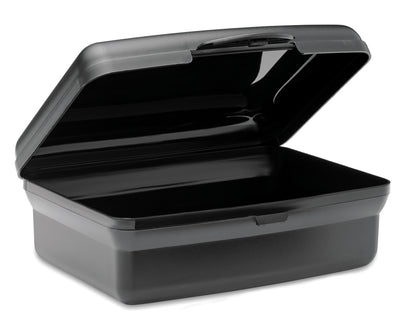 Lunchbox aus PP mit Klickverschluss. Füllmenge: 800 ml.
