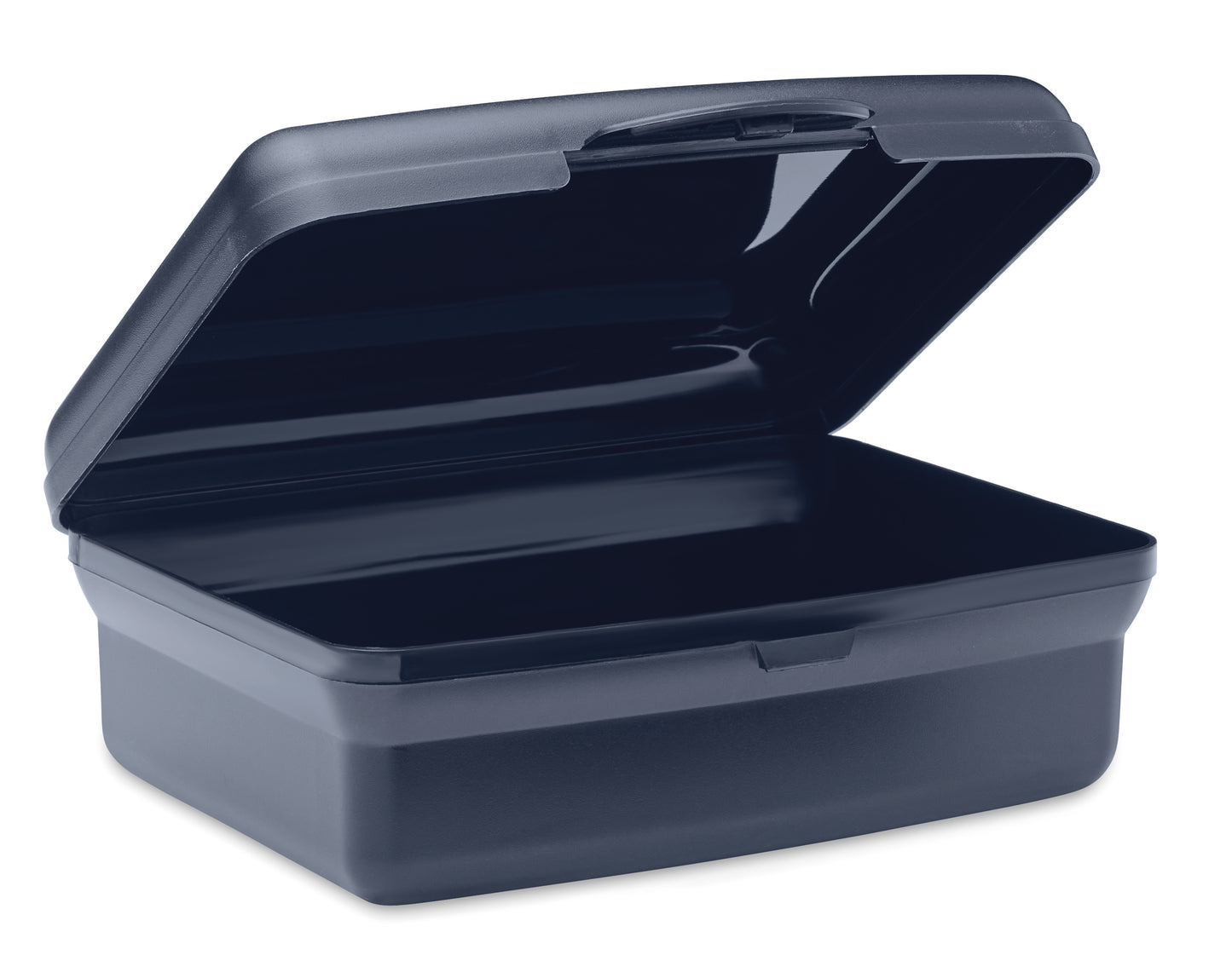 Lunchbox aus PP mit Klickverschluss. Füllmenge: 800 ml.