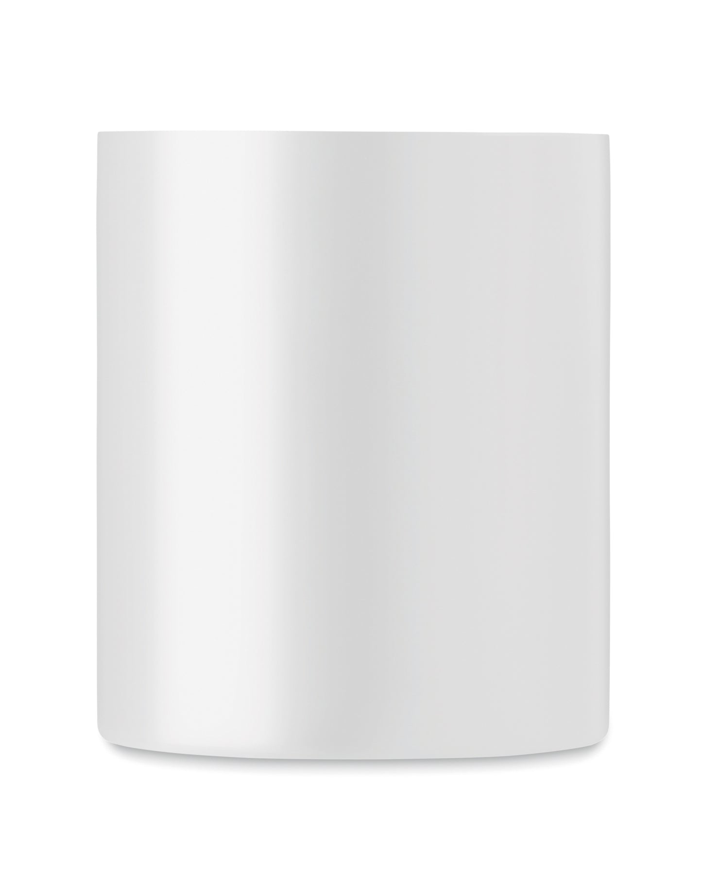 Doppelwandiger Becher aus Edelstahl im Vintage-Look. Spezielle Beschichtung für Sublimationsdruck. Henkel mit