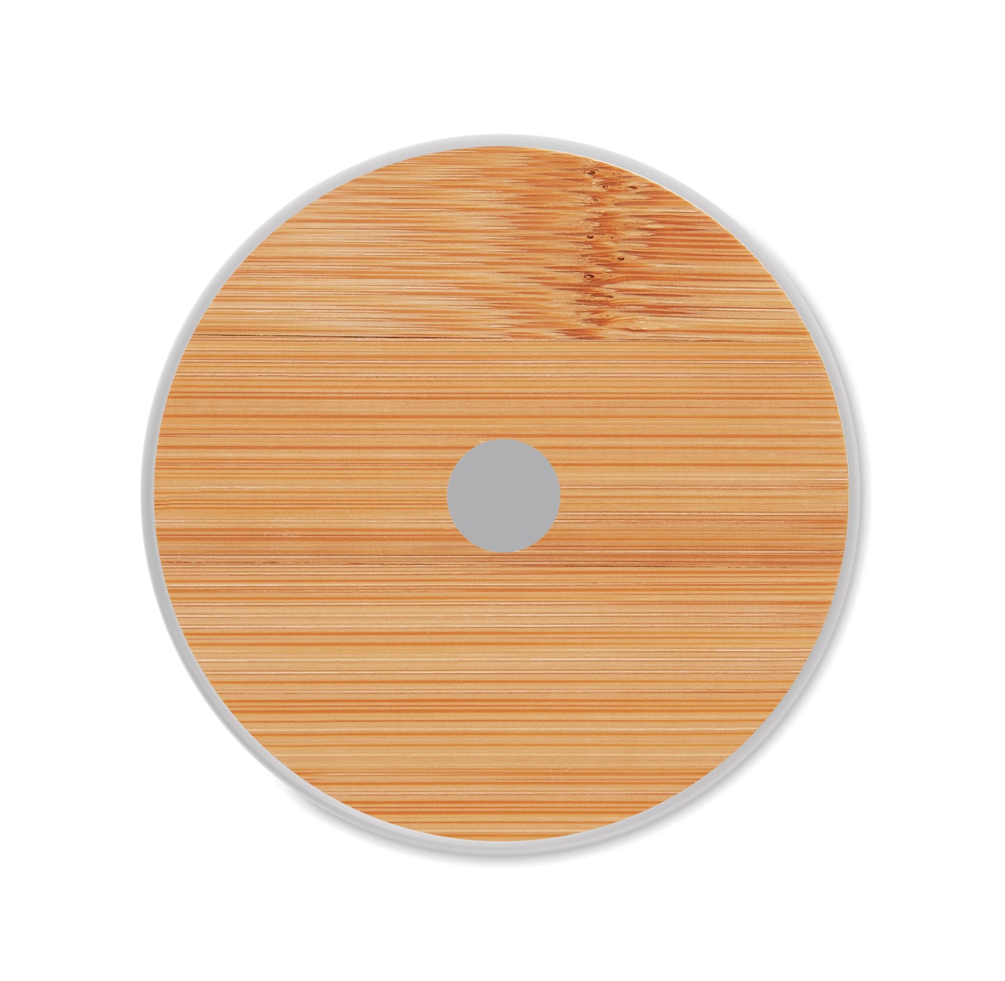 Trinkglas mit Bambusdeckel. Inkl. Trinkhalm aus Edelstahl. Spezielle Beschichtung für Sublimationsdruck. Füllmenge: