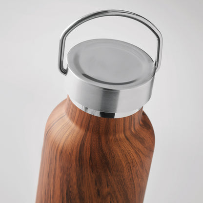 Doppelwandige Isolierflasche aus recyceltem Edelstahl (90 % recycelter Edelstahl und 10 %