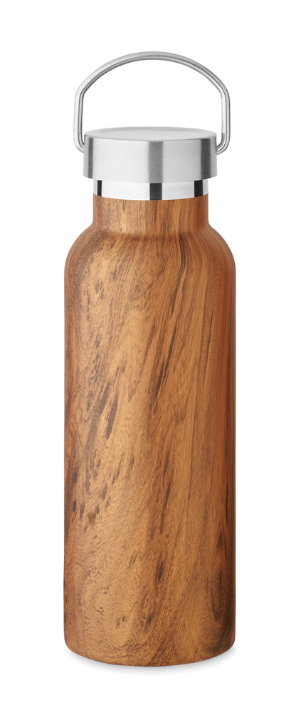 Doppelwandige Isolierflasche aus recyceltem Edelstahl (90 % recycelter Edelstahl und 10 %