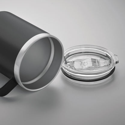 Doppelwandiger Trinkbecher aus recyceltem Edelstahl (90 % recycelter Edelstahl und 10 %