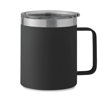 Doppelwandiger Trinkbecher aus recyceltem Edelstahl (90 % recycelter Edelstahl und 10 %