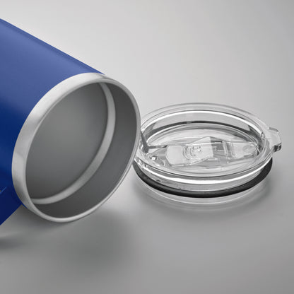 Doppelwandiger Trinkbecher aus recyceltem Edelstahl (90 % recycelter Edelstahl und 10 %