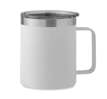Doppelwandiger Trinkbecher aus recyceltem Edelstahl (90 % recycelter Edelstahl und 10 %