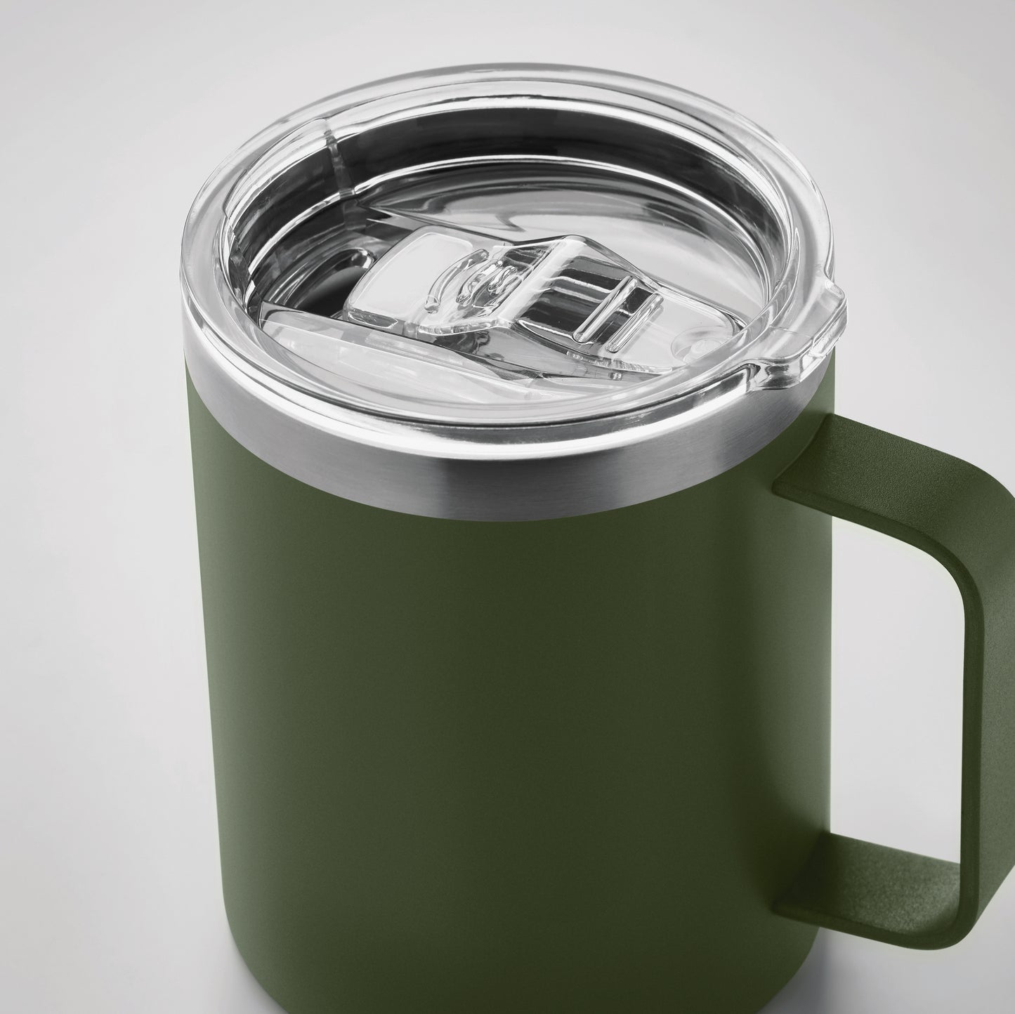 Doppelwandiger Trinkbecher aus recyceltem Edelstahl (90 % recycelter Edelstahl und 10 %
