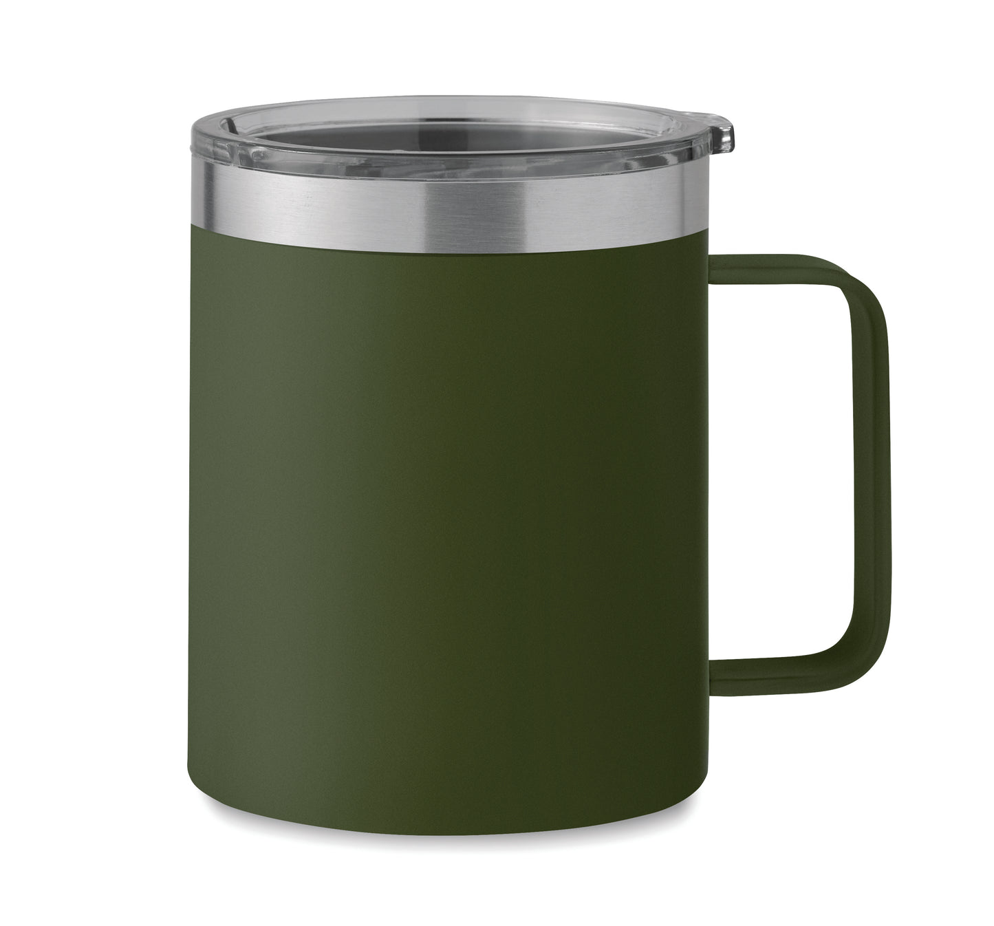 Doppelwandiger Trinkbecher aus recyceltem Edelstahl (90 % recycelter Edelstahl und 10 %
