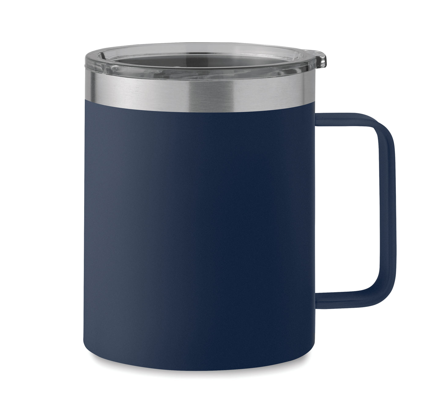 Doppelwandiger Trinkbecher aus recyceltem Edelstahl (90 % recycelter Edelstahl und 10 %