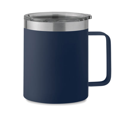 Doppelwandiger Trinkbecher aus recyceltem Edelstahl (90 % recycelter Edelstahl und 10 %
