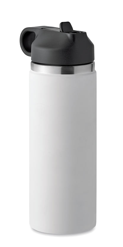 Doppelwandige Isolierflasche aus recyceltem Edelstahl (90 % recycelter Edelstahl und 10 %