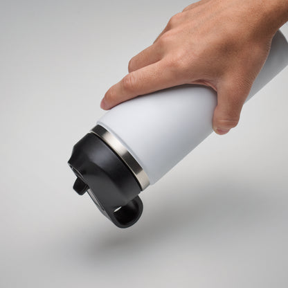 Doppelwandige Isolierflasche aus recyceltem Edelstahl (90 % recycelter Edelstahl und 10 %