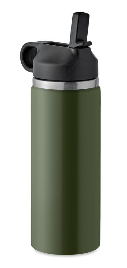 Doppelwandige Isolierflasche aus recyceltem Edelstahl (90 % recycelter Edelstahl und 10 %