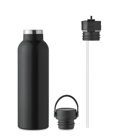 Doppelwandige Isolierflasche aus recyceltem Edelstahl (90 % recycelter Edelstahl und 10 %