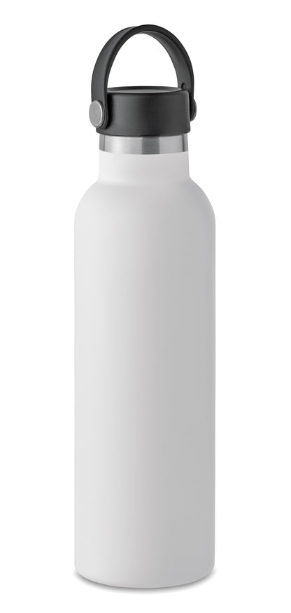 Doppelwandige Isolierflasche aus recyceltem Edelstahl (90 % recycelter Edelstahl und 10 %