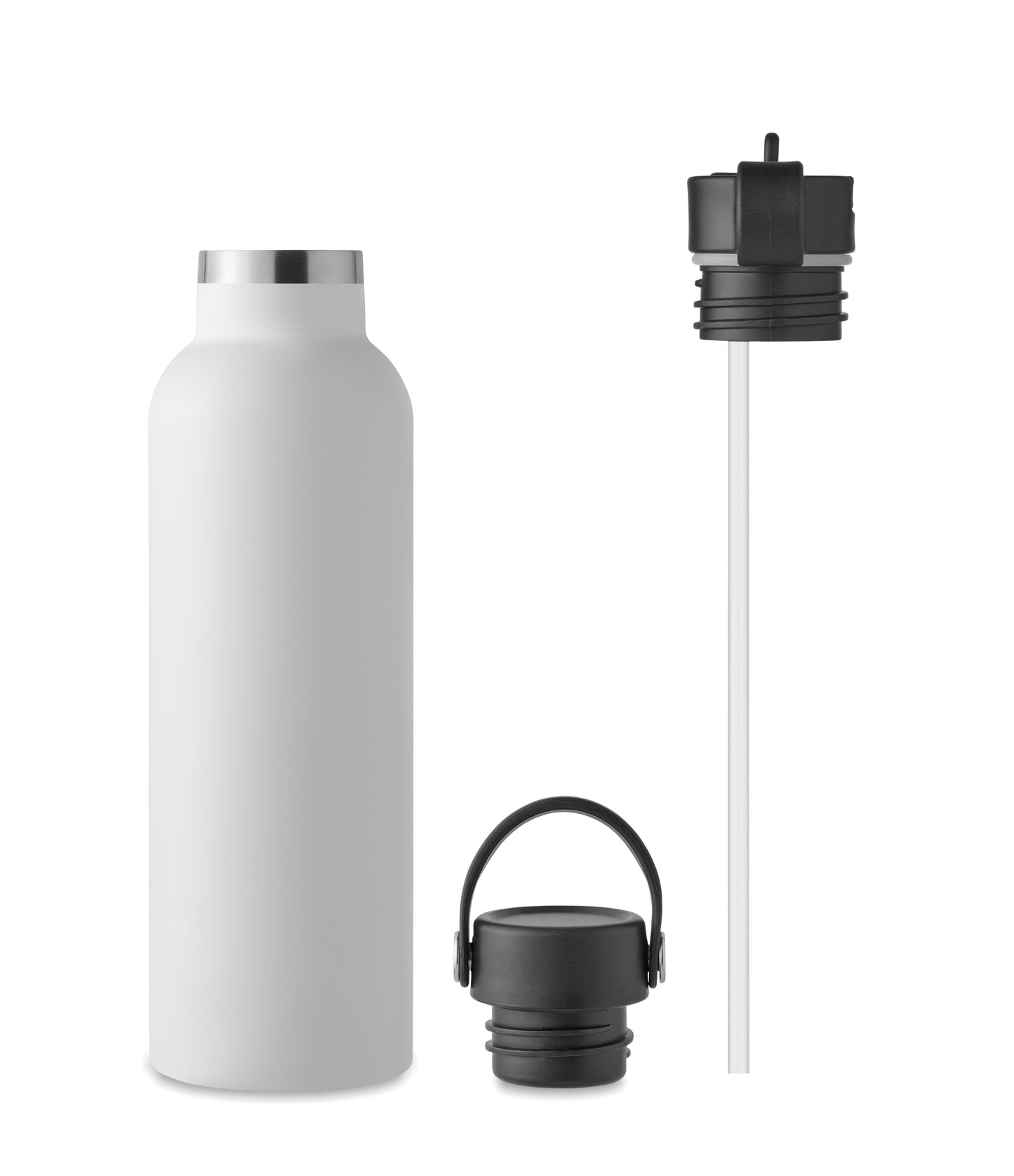 Doppelwandige Isolierflasche aus recyceltem Edelstahl (90 % recycelter Edelstahl und 10 %